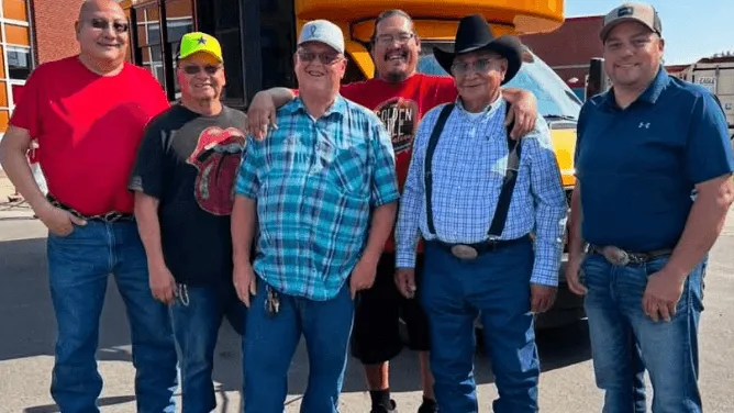 Cheyenne-Eagle Butte School honored Richard Walters for his dedicated service as he begins his retirement.